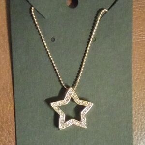 Dazzling Gold Star Pendant Necklace